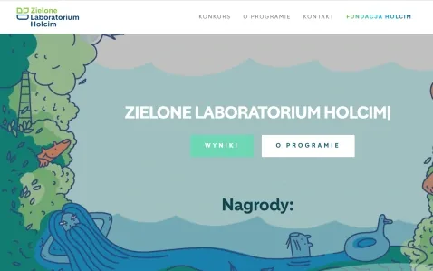 Strona Zielonego Laboratorium Holcim